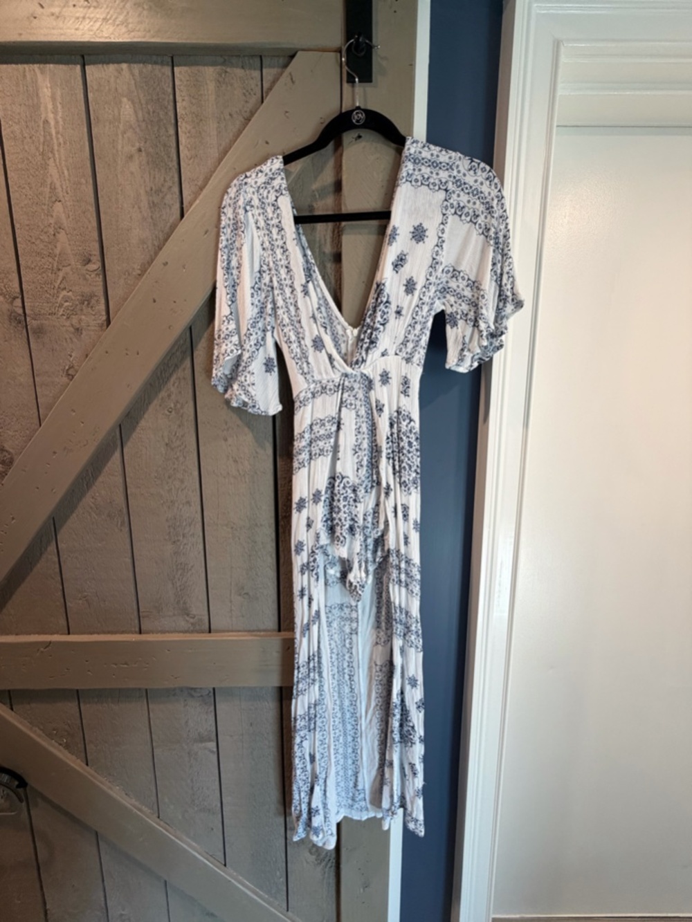 LF In My Daydreams Boho Romper/Maxi Dress